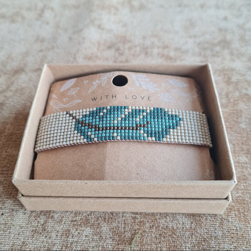 Brazalete Mosaic Hoja - Aiabijoux