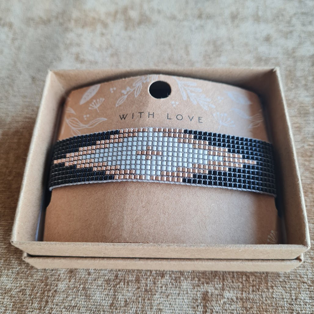 Brazalete Mosaic Negro - Aiabijoux