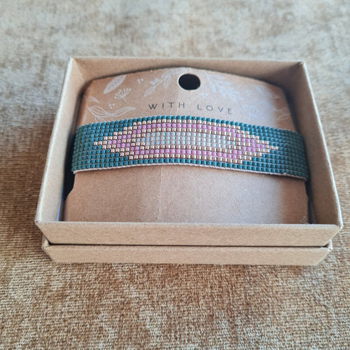 Brazalete Mosaic Verde - Aiabijoux