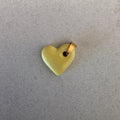 Colgante corazón de cerámica esmaltada - Aiabijoux