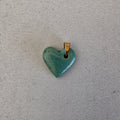 Colgante corazón de cerámica esmaltada - Aiabijoux