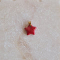 Colgante /Gargantilla estrella de cerámica esmaltada - Aiabijoux
