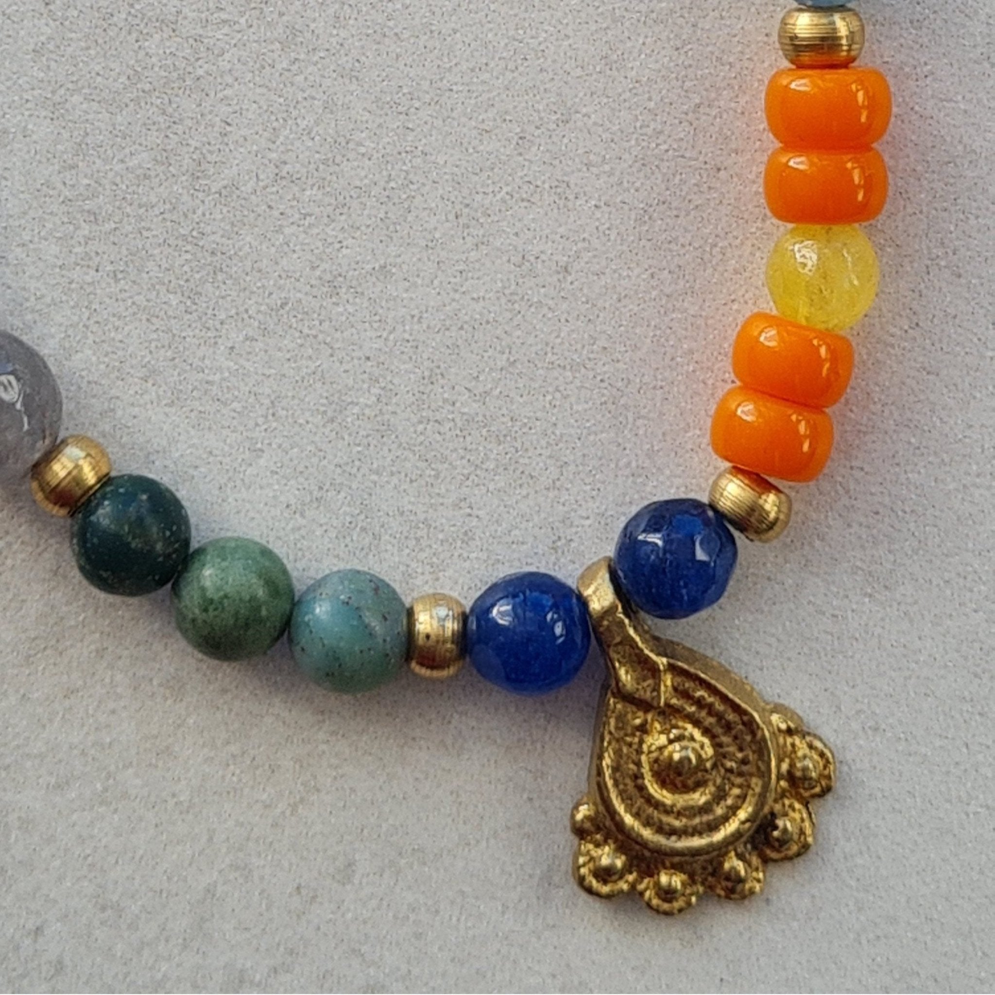 Collar Ritual Mostaza - Aiabijoux