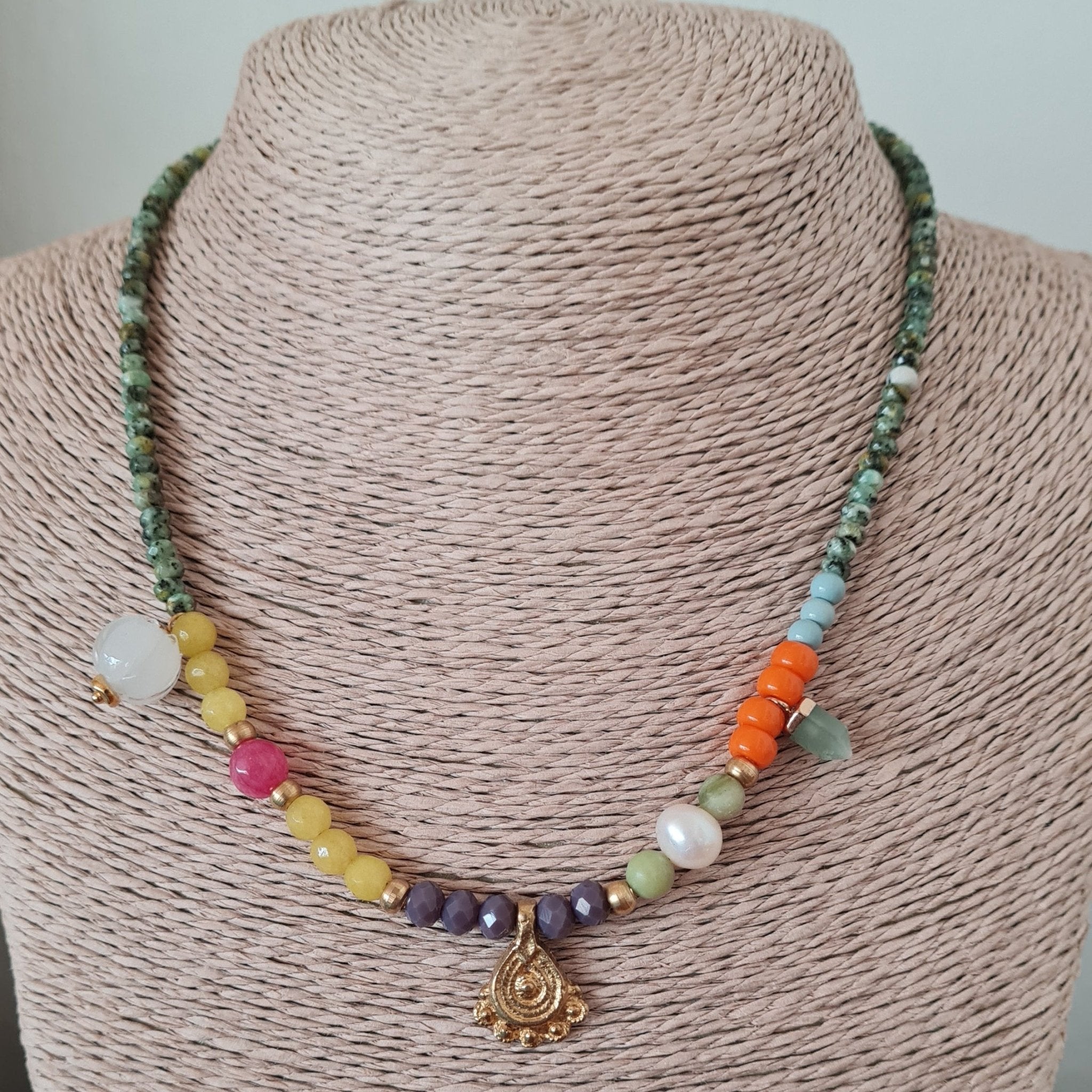 Collar Ritual Verde - Aiabijoux