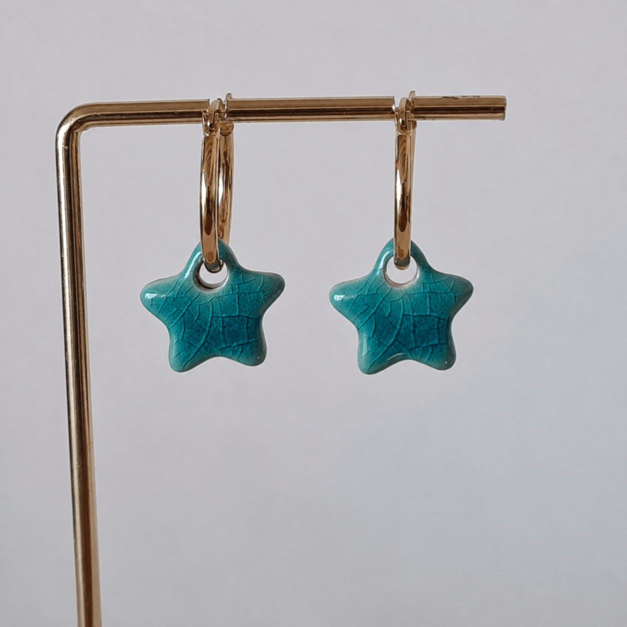 Pendientes estrella cerámica - Aiabijoux