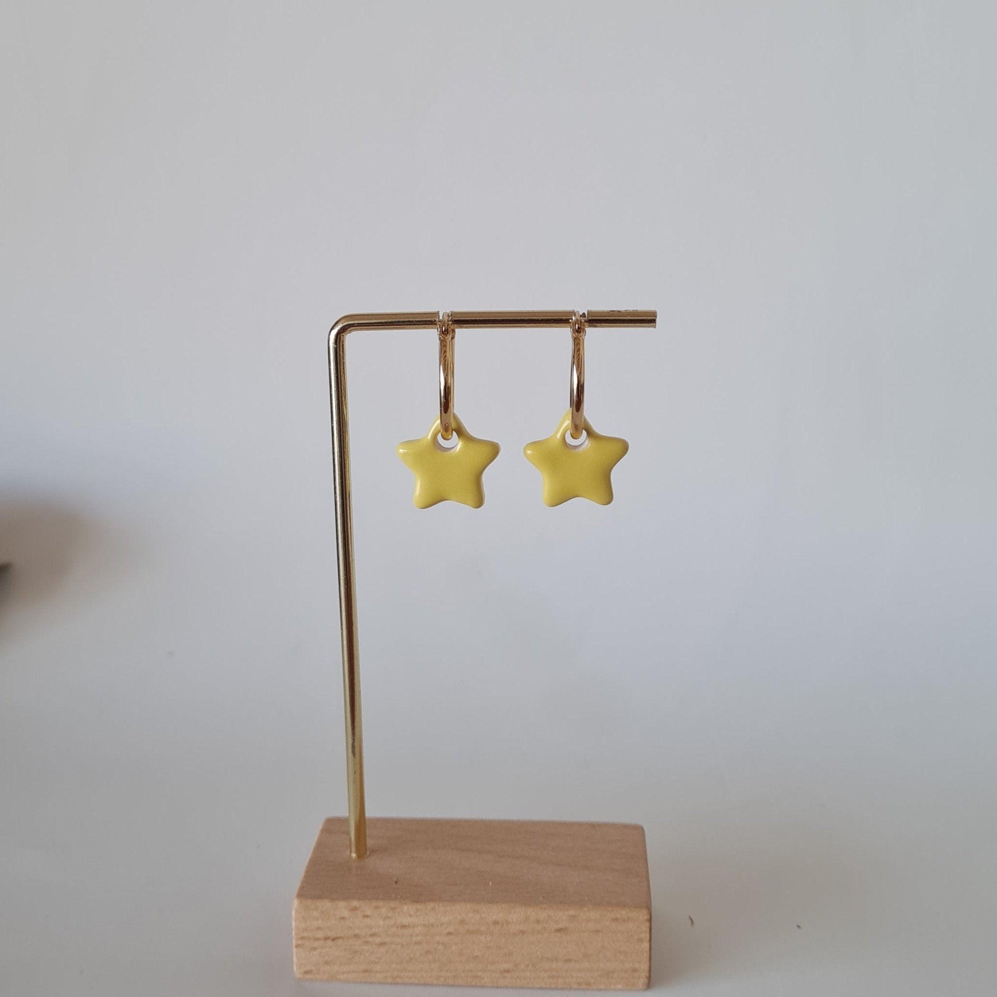 Pendientes estrella cerámica - Aiabijoux