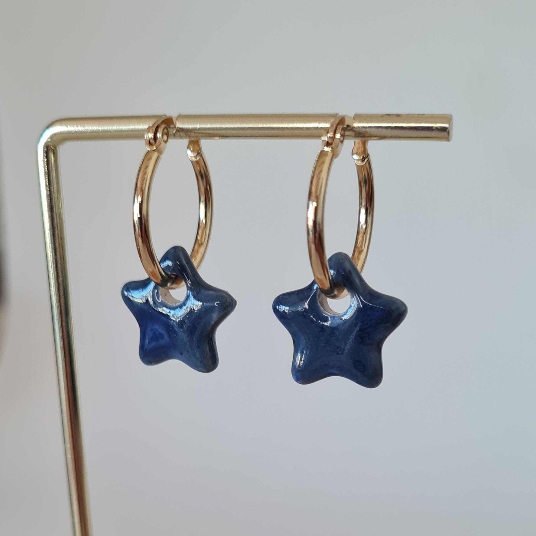 Pendientes estrella cerámica - Aiabijoux