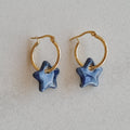 Pendientes estrella cerámica - Aiabijoux
